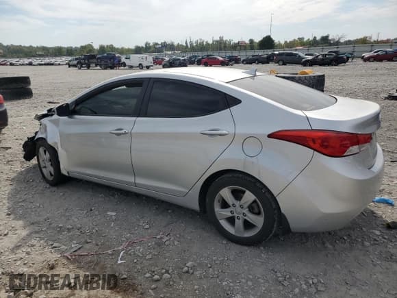 ✅ 2013 Hyundai Elantra GLS • VIN: KMHDH4AE7DU002883 • Lot: 81899505. Listed on Copart with Not provided. Free auction sales archive from the USA and detailed vehicle history report at DreamBid. Image 2.
