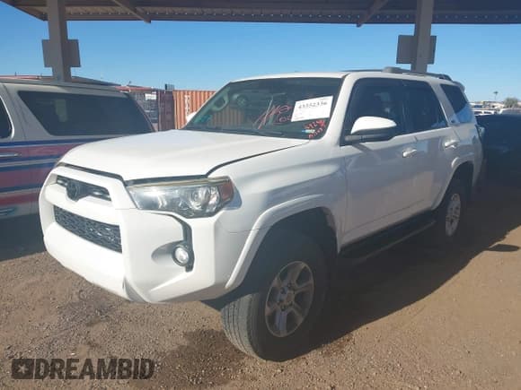 ✅ 2015 Toyota 4Runner SR5 • VIN: JTEZU5JR7F5096058 • Lot: 43552336. Listed on IAAI with 169,233 mi. Free auction sales archive from the USA and detailed vehicle history report at DreamBid. Image 17.