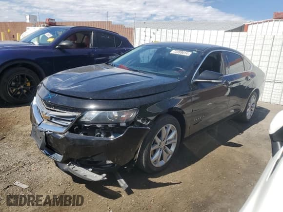 ✅ 2017 Chevrolet Impala LT • VIN: 2G1105S3XH9170076 • Лот: 72209014. Опубликован ранее на Copart с пробегом 125 987 миль. Бесплатный доступ к архиву аукционных продаж из США и подробный отчёт об истории автомобиля на DreamBid. Изображение 1.
