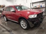 ✅ 2014 Dodge Durango Citadel • VIN: 1C4RDJEG4EC502605 • Lot: 42152879. Listed on IAAI with 141,900 mi. Free auction sales archive from the USA and detailed vehicle history report at DreamBid. Image 1.
