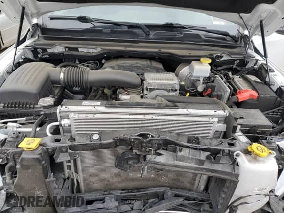 2022 Ram 1500 Lone Star with VIN 1C6SRFFT8NN361352, listed as a Copart auction lot 43051805 with 46,734 mi miles and Salvage title. Bid and sale history available at DreamBid. Image 11.