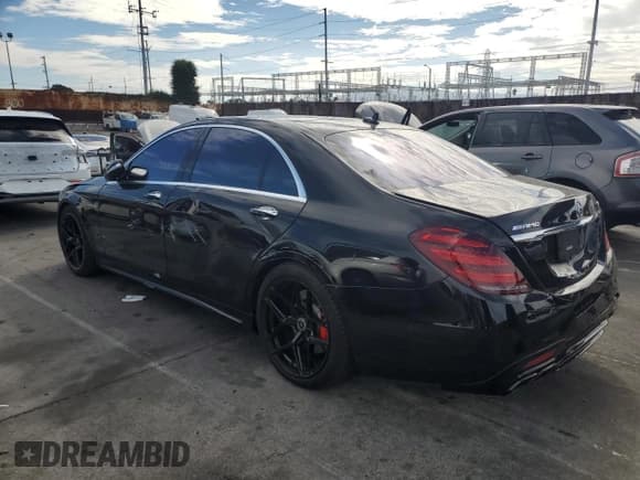 ✅ 2019 Mercedes-Benz S 63 AMG • VIN: WDDUG8JB3KA446237 • Lot: 81307995. Listed on Copart with 85,548 mi. Free auction sales archive from the USA and detailed vehicle history report at DreamBid. Image 2.