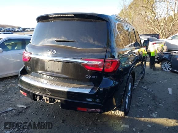 ✅ 2021 Infiniti QX80 Luxe • VIN: JN8AZ2AE2M9269235 • Lot: 41340475. Listed on IAAI with 118,099 mi. Free auction sales archive from the USA and detailed vehicle history report at DreamBid. Image 16.