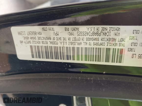 ✅ 2015 Jeep Patriot Altitude • VIN: 1C4NJPBA8FD429325 • Лот: 43128067. Опубликован ранее на IAAI с пробегом 131 366 миль. Бесплатный доступ к архиву аукционных продаж из США и подробный отчёт об истории автомобиля на DreamBid. Изображение 9.
