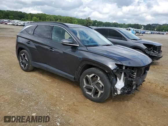 2022 Hyundai Tucson Limited with VIN 5NMJE3AE1NH118356, listed as a Copart auction lot 56311535 with 46,223 mi miles and Salvage title. Bid and sale history available at DreamBid. Image 4.