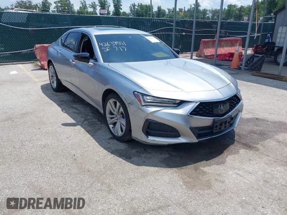 ✅ 2021 Acura TLX Technology • VIN: 19UUB6F41MA008781 • Лот: 42634551. Опубликован ранее на IAAI с пробегом 62 303 миль. Бесплатный доступ к архиву аукционных продаж из США и подробный отчёт об истории автомобиля на DreamBid. Изображение 1.