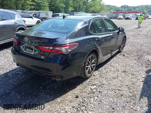 2023 Toyota Camry SE with VIN 4T1G11BK9PU075441, listed as a IAAI auction lot 42759865 with 53,835 mi miles and . Bid and sale history available at DreamBid. Image 4.