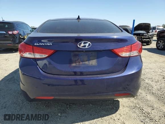 ✅ 2013 Hyundai Elantra GLS • VIN: 5NPDH4AE1DH380616 • Lot: 66352385. Listed on Copart with 162,201 mi. Free auction sales archive from the USA and detailed vehicle history report at DreamBid. Image 6.