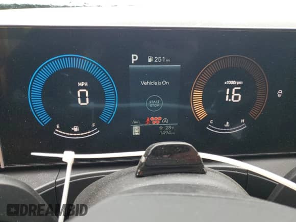 2025 Hyundai Santa Fe SEL с VIN 5NMP2DGLXSH107527, выставлен на аукционе Copart как лот 46322365 с пробегом 1 494 миль миль и Списание • Salvage title. История ставок и продаж доступна на DreamBid. Изображение 9.