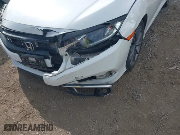 ✅ 2019 Honda Civic EX-L • VIN: JHMFC1F77KX008083 • Lot: 42792286. Listed on IAAI with 79,147 mi. Free auction sales archive from the USA and detailed vehicle history report at DreamBid. Image 6.