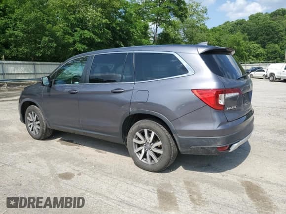 ✅ 2019 Honda Pilot EX-L • VIN: 5FNYF6H59KB084442 • Lot: 60449745. Listed on Copart with 76,799 mi. Free auction sales archive from the USA and detailed vehicle history report at DreamBid. Image 2.