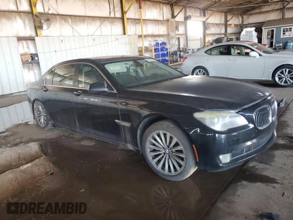 ✅ 2012 BMW 7 Series 740Li • VIN: WBAKB4C52CC576965 • Lot: 81901285. Listed on Copart with Not provided. Free auction sales archive from the USA and detailed vehicle history report at DreamBid. Image 4.