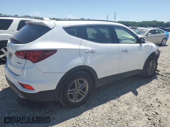 ✅ 2018 Hyundai Santa Fe 2.4L • VIN: 5NMZU3LB0JH099995 • Lot: 58047345. Listed on Copart with 46,818 mi. Free auction sales archive from the USA and detailed vehicle history report at DreamBid. Image 3.