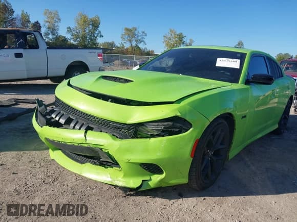 ✅ 2023 Dodge Charger R/T • VIN: 2C3CDXCT7PH580342 • Lot: 43339289. Listed on IAAI with 59,594 mi. Free auction sales archive from the USA and detailed vehicle history report at DreamBid. Image 2.
