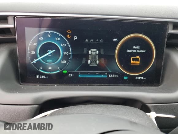 ✅ 2022 Hyundai Tucson Limited • VIN: KM8JFDA22NU035810 • Lot: 52146165. Wystawiony na Copart z przebiegiem 33 194 mil. Bezpłatny archiwum sprzedaży aukcyjnych z USA i szczegółowy raport historii pojazdu na DreamBid. Zdjęcie 9.