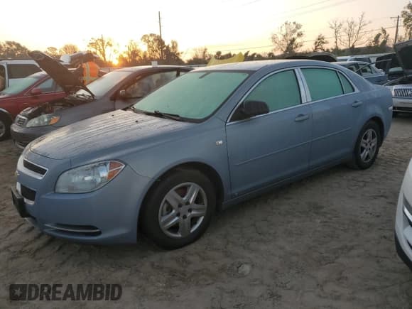 ✅ 2008 Chevrolet Malibu 1LS • VIN: 1G1ZG57B984298598 • Lot: 78327094. Listed on Copart with Not provided. Free auction sales archive from the USA and detailed vehicle history report at DreamBid. Image 1.