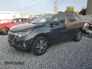 2022 Chevrolet Equinox LT с VIN 3GNAXUEV7NS246627, выставлен на аукционе Copart как лот 80548605 с пробегом 38 176 миль миль и Списание • Salvage title. История ставок и продаж доступна на DreamBid. Изображение 1.