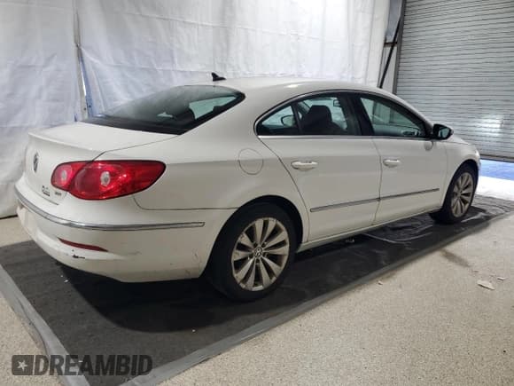 ✅ 2012 Volkswagen CC Sport • VIN: WVWMP7AN3CE501794 • Lot: 87208175. Listed on Copart with 93,439 mi. Free auction sales archive from the USA and detailed vehicle history report at DreamBid. Image 3.