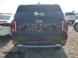 2020 Hyundai Palisade Limited with VIN KM8R5DHE1LU045831, listed as a Copart auction lot 62739784 with 56,873 mi miles and Salvage title. Bid and sale history available at DreamBid. Image 6.