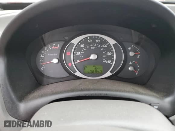 2007 Hyundai Tucson SE with VIN KM8JN72D57U518473, listed as a Copart auction lot 71998814 with 106,340 mi miles and Salvage title. Bid and sale history available at DreamBid. Image 9.