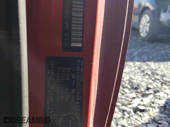 ✅ 2010 Hyundai Accent L • VIN: KMHCN3BC0AU184014 • Лот: 53510095. Опубликован ранее на Copart с пробегом 138 534 миль. Бесплатный доступ к архиву аукционных продаж из США и подробный отчёт об истории автомобиля на DreamBid. Изображение 13.