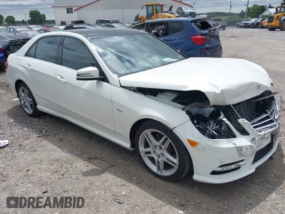 ✅ 2012 Mercedes-Benz E 350 Luxury • VIN: WDDHF8JBXCA631343 • Lot: 42291840. Listed on IAAI with 80,945 mi. Free auction sales archive from the USA and detailed vehicle history report at DreamBid. Image 1.