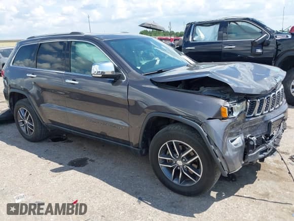 ✅ 2017 Jeep Grand Cherokee Limited • VIN: 1C4RJEBG7HC827757 • Lot: 42987039. Wystawiony na IAAI z przebiegiem 166 788 mil. Bezpłatny archiwum sprzedaży aukcyjnych z USA i szczegółowy raport historii pojazdu na DreamBid. Zdjęcie 1.