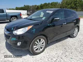 2012 Hyundai Tucson GLS z VIN KM8JU3AC5CU343138, wystawiony jako Copart lot #68009914 z przebiegiem 65 276 mil mil oraz Szkoda całkowita • Salvage title. Historia ofert i sprzedaży dostępna na DreamBid. Obrazek 1.