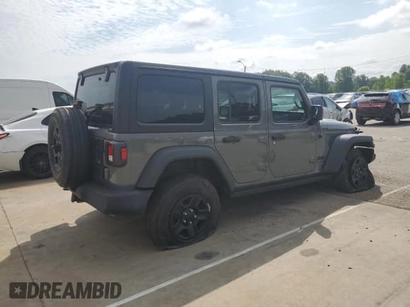 ✅ 2023 Jeep Wrangler Sport S • VIN: 1C4HJXDN6PW678046 • Lot: 66669485. Listed on Copart with 16,746 mi. Free auction sales archive from the USA and detailed vehicle history report at DreamBid. Image 3.
