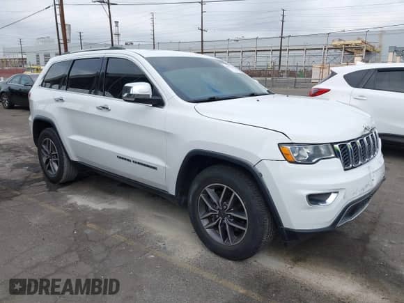 2020 Jeep Grand Cherokee Limited с VIN 1C4RJEBG9LC127991, выставлен на аукционе IAAI как лот 43437765 с пробегом 96 337 миль миль и . История ставок и продаж доступна на DreamBid. Изображение 1.