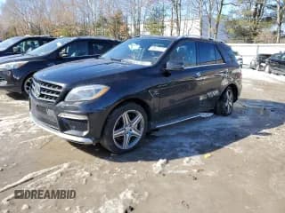 ✅ 2015 Mercedes-Benz M 63 AMG • VIN: 4JGDA7EB1FA473745 • Lot: 45077315. Listed on Copart with 114,782 mi. Free auction sales archive from the USA and detailed vehicle history report at DreamBid. Image 1.