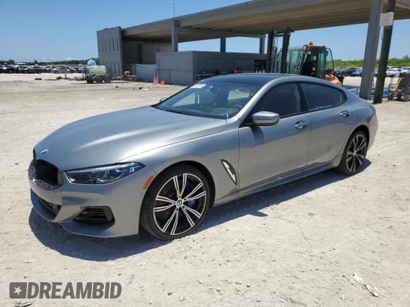 ✅ 2024 BMW 8 Series 840i • VIN: WBAGV2C02RCP37314 • Lot: 56403074. Listed on Copart with 94 mi. Free auction sales archive from the USA and detailed vehicle history report at DreamBid. Image 1.