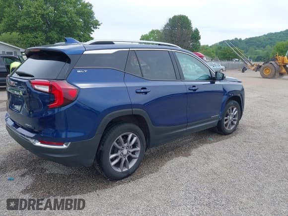 ✅ 2023 GMC Terrain SLT • VIN: 3GKALVEG4PL191518 • Lot: 42287665. Listed on IAAI with 47,579 mi. Free auction sales archive from the USA and detailed vehicle history report at DreamBid. Image 4.