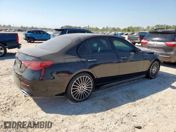 ✅ 2024 Mercedes-Benz C 300 • VIN: W1KAF4HB8RR155751 • Lot: 84188445. Listed on Copart with 15,297 mi. Free auction sales archive from the USA and detailed vehicle history report at DreamBid. Image 3.