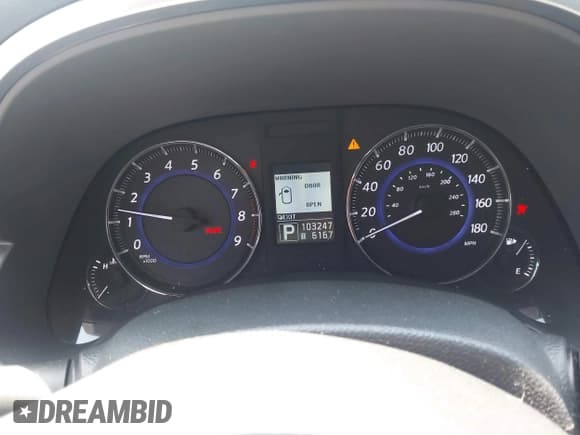 ✅ 2013 Infiniti FX • VIN: JN8CS1MU3DM140735 • Lot: 42917311. Listed on IAAI with 103,247 mi. Free auction sales archive from the USA and detailed vehicle history report at DreamBid. Image 7.