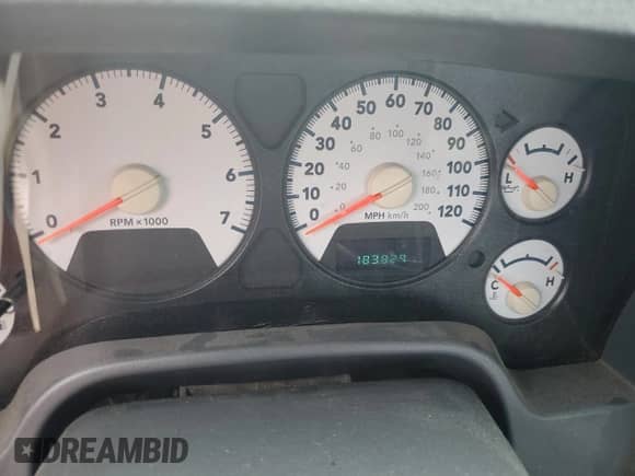 2006 Dodge 1500 ST with VIN 1D7HA16K86J151420, listed as a Copart auction lot 64959264 with 183,829 mi miles and Salvage title. Bid and sale history available at DreamBid. Image 9.