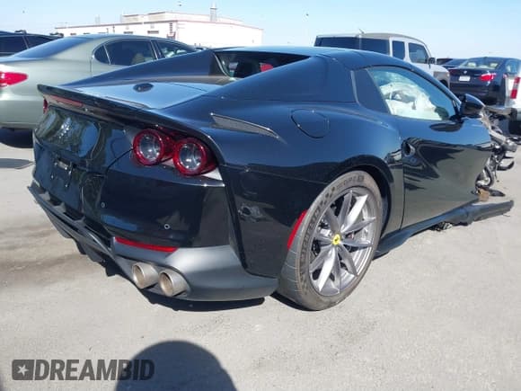 ✅ 2021 Ferrari 812 • VIN: ZFF97CMA5M0267441 • Lot: 40630250. Listed on IAAI with 3,851 mi. Free auction sales archive from the USA and detailed vehicle history report at DreamBid. Image 4.