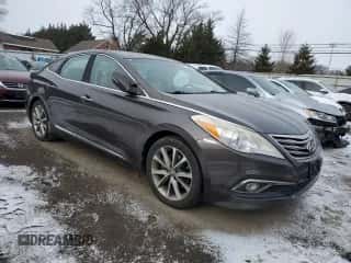 2016 Hyundai Azera z VIN KMHFG4JGXGA505987, wystawiony jako Copart lot #87598765 z przebiegiem 93 603 mil mil oraz Szkoda całkowita • Salvage title. Historia ofert i sprzedaży dostępna na DreamBid. Obrazek 4.