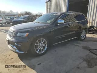 ✅ 2014 Jeep Grand Cherokee Summit • VIN: 1C4RJFJT4EC346607 • Lot: 91969245. Wystawiony na Copart z przebiegiem 163 193 mil. Bezpłatny archiwum sprzedaży aukcyjnych z USA i szczegółowy raport historii pojazdu na DreamBid. Zdjęcie 1.