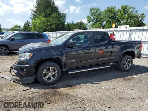 ✅ 2018 Chevrolet Colorado 4WD Z71 • VIN: 1GCGTDEN4J1307698 • Lot: 61918625. Listed on Copart with 101,400 mi. Free auction sales archive from the USA and detailed vehicle history report at DreamBid. Image 1.