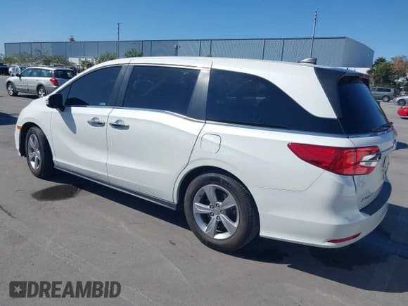 ✅ 2020 Honda Odyssey EX • VIN: 5FNRL6H51LB032107 • Lot: 42278398. Listed on IAAI with Not provided. Free auction sales archive from the USA and detailed vehicle history report at DreamBid. Image 3.