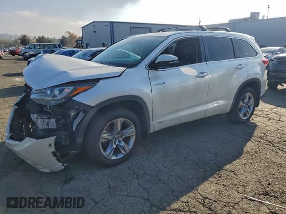 ✅ 2019 Toyota Highlander Hybrid Limited Platinum • VIN: 5TDDGRFH4KS055470 • Lot: 94817925. Wystawiony na Copart z przebiegiem 130 834 mil. Bezpłatny archiwum sprzedaży aukcyjnych z USA i szczegółowy raport historii pojazdu na DreamBid. Zdjęcie 1.