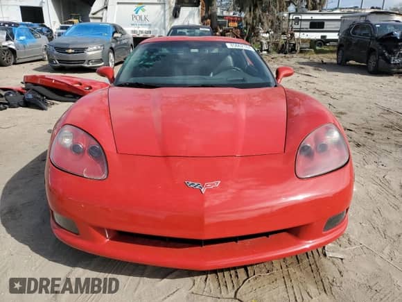 2007 Chevrolet Corvette with VIN 1G1YY26U975102050, listed as a Copart auction lot 85662184 with 64,480 mi miles and Salvage title. Bid and sale history available at DreamBid. Image 5.
