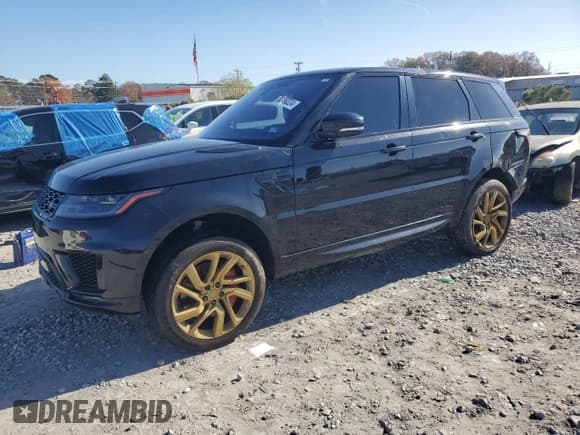 ✅ 2018 Land Rover Range Rover Sport • VIN: SALWR2RE7JA185792 • Lot: 85080224. Listed on Copart with 117,990 mi. Free auction sales archive from the USA and detailed vehicle history report at DreamBid. Image 1.