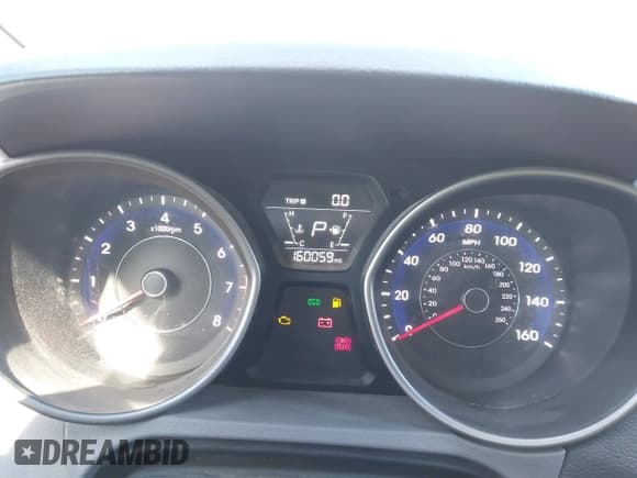 ✅ 2016 Hyundai Elantra SE • VIN: 5NPDH4AE8GH696728 • Lot: 43832653. Listed on IAAI with 160,059 mi. Free auction sales archive from the USA and detailed vehicle history report at DreamBid. Image 7.