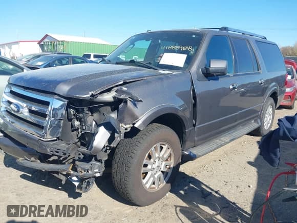 ✅ 2014 Ford Expedition Max Limited • VIN: 1FMJK2A50EEF07118 • Lot: 41888908. Listed on IAAI with 183,446 mi. Free auction sales archive from the USA and detailed vehicle history report at DreamBid. Image 2.