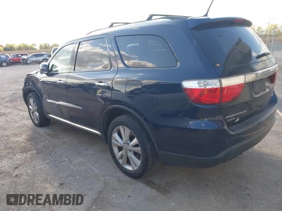 ✅ 2013 Dodge Durango Crew • VIN: 1C4RDJDG4DC509392 • Lot: 43418165. Listed on IAAI with 140,243 mi. Free auction sales archive from the USA and detailed vehicle history report at DreamBid. Image 3.