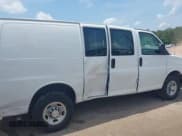 ✅ 2023 Chevrolet Express Cargo • VIN: 1GCWGAFP8P1259579 • Lot: 42040508. Listed on IAAI with 25,681 mi. Free auction sales archive from the USA and detailed vehicle history report at DreamBid. Image 13.