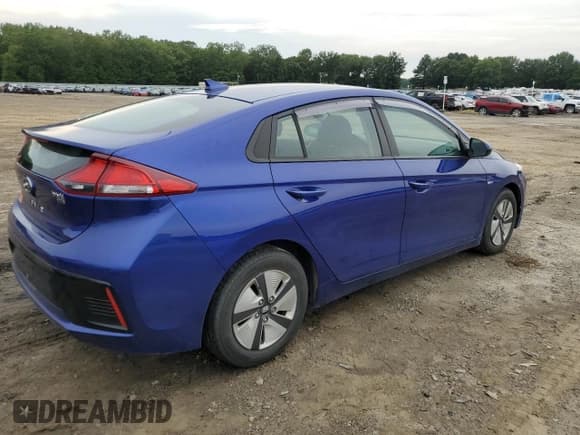 ✅ 2019 Hyundai Ioniq Blue • VIN: KMHC65LC4KU144012 • Lot: 67105635. Listed on Copart with 234,452 mi. Free auction sales archive from the USA and detailed vehicle history report at DreamBid. Image 3.