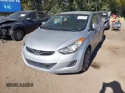 ✅ 2012 Hyundai Elantra GLS • VIN: 5NPDH4AE9CH089974 • Lot: 43474560. Listed on IAAI with 174,190 mi. Free auction sales archive from the USA and detailed vehicle history report at DreamBid. Image 2.